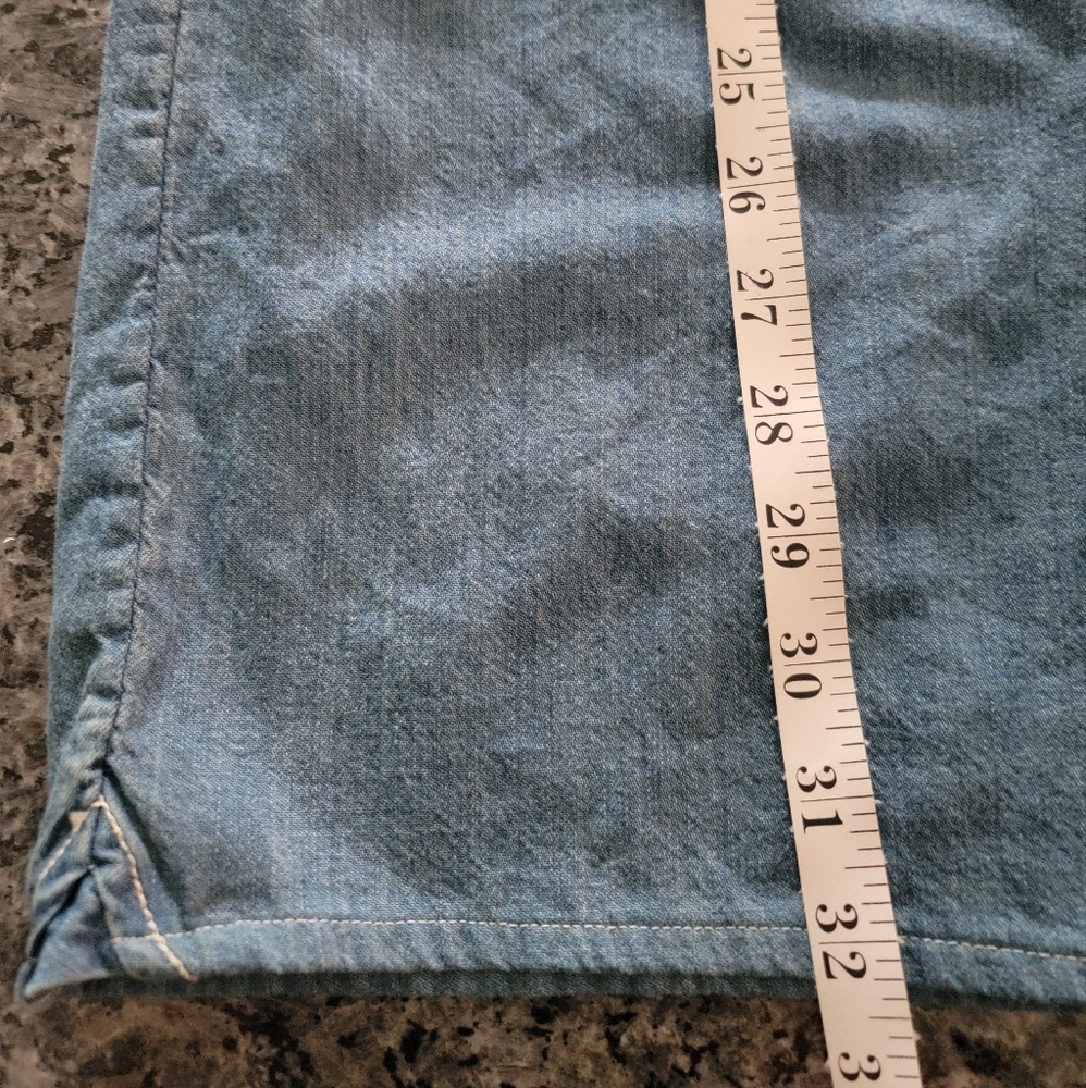 Chaps Shirt Dress Sz Medium P - Picture 7 of 8